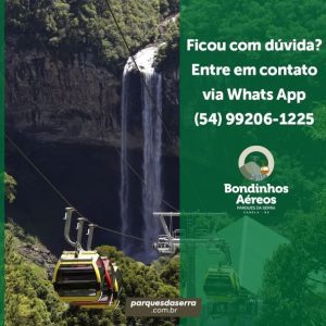 BONDINHOS AÉREOS PARQUE DA SERRA EM CANELA RS