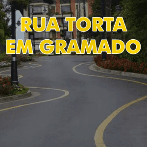 RUA TORTA EM GRAMADO RS