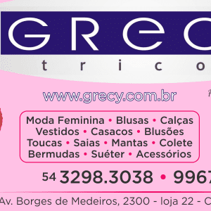 GRECY TRICOT EM GRAMADO RS