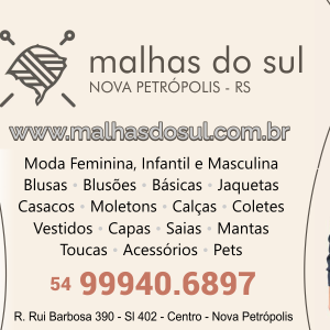 MALHARIA DO SUL EM NOVA PETRÓPOLIS RS