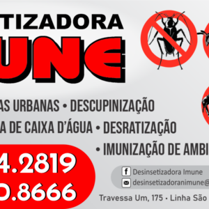 DESINSETIZADORA IMUNE EM GARIBALDI RS
