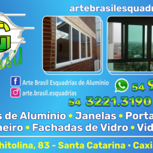 ARTE BRASIL ESQUADRIAS DE ALUMÍNIO EM CAXIAS DO SUL RS
